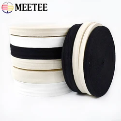 50Yards Fashion Cotton Webbings High Tenacity Belt Bag Lable Ribbon Sewing Tape Bias Binding DIY Crafts Accessories