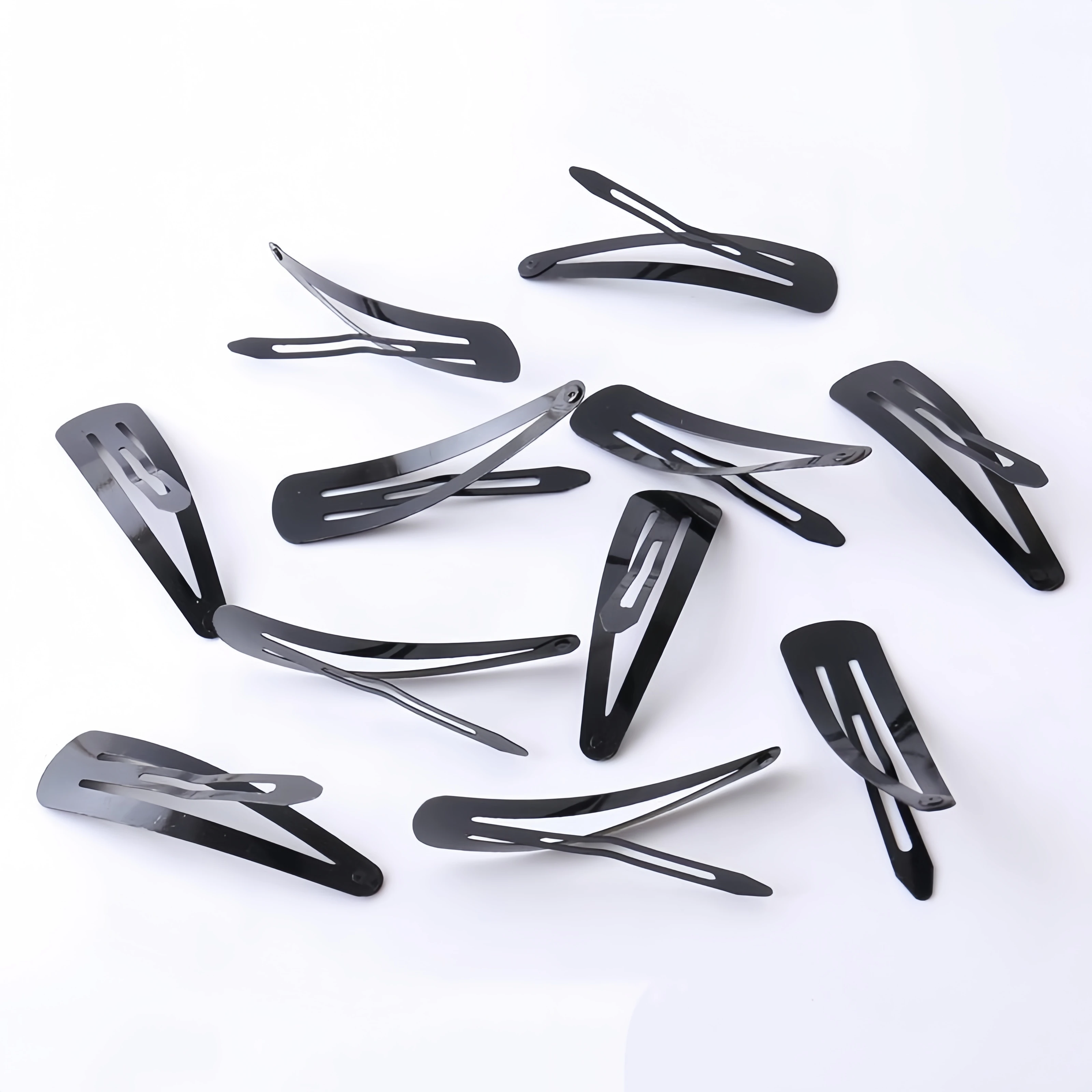 10 stücke Metall Haars pangen Snap Alligator Haarnadeln Basis für DIY Schmuck machen koreanische Perle Bogen Haar griff Einstellung Haar Zubehör – Detail 5
