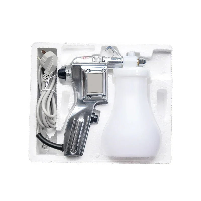 Pistola de limpieza de aerógrafo, limpiador de polvo de ropa a presión ajustable, CA 220V, 40W, textil eléctrico, eliminación de manchas, Plug2020