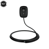 Universal Car Switch Paste Type Toggle Switch with Cable 60cm/100cm DC 12V for Fog Ring Drive Lights Neon Lights