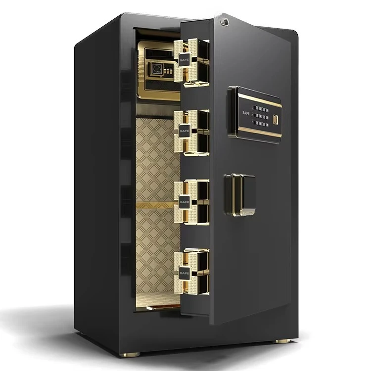 

Home security electronic safe, storage box with combination lock, for office and hotel security storage