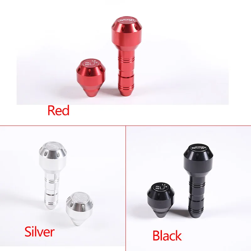 For Toyota FJ Cruiser 2007-2021 Aluminum Alloy Black/Red Car Shift Head Gear Knob Car Interior Accessories