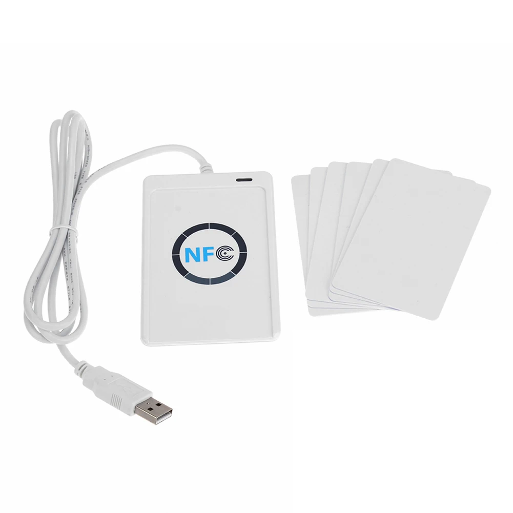 

ACR122U RFID Copier Duplicator 13.56Mhz RFID Smart Card Writer Copier Duplicator for Access Control Electronic Ticketing