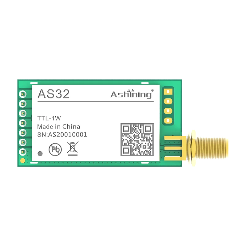 AS32-TTL-1W Lora контроллер уровня воды Uart Lora Высокая мощность 10 км большой радиус радиочастотный беспроводной 433 МГц модуль приемника