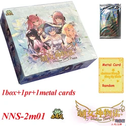 New Goddess Story NNS-2m01 PR Collection Cards Tcg Cute Goddess Swimsuit Bikini Feast Booster Box Doujin Zabawki i hobby Prezent