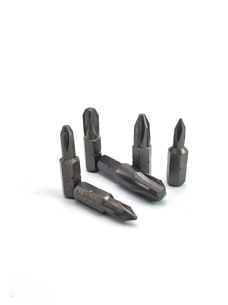 6pcs/set Mini Short CR-V Magnetic PH Phillips Bits 1/4\' 6.35mm Hex Shanked Cross Screwdriver Bit 25mm/32mm PH0 PH1 PH2 PH3 PH4