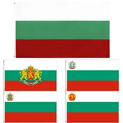 JimonFlag Bulgaria Flag 90X150cm Polyester Europe EU White Green Red Bulgarian National Flags For Decoration