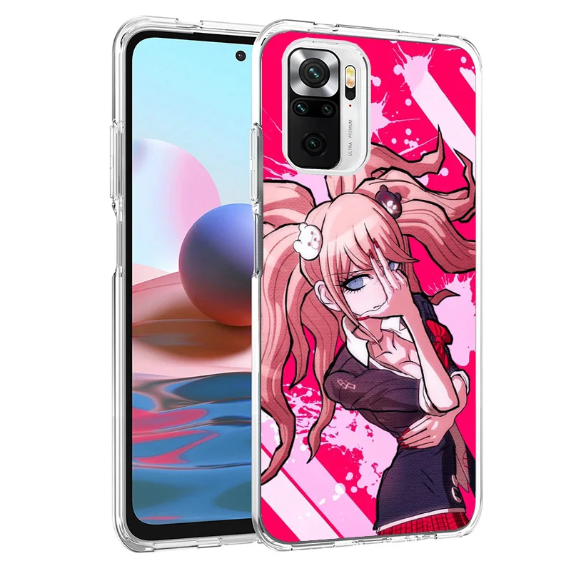 Danganronpa Enoshima Junko Phone Case For Xiaomi Redmi 12 12C 10 10C 10A 9 9A 9C 9T 8 8A 7 7A 6 Pro 6A K70 K60 K40 K20 S2 Print