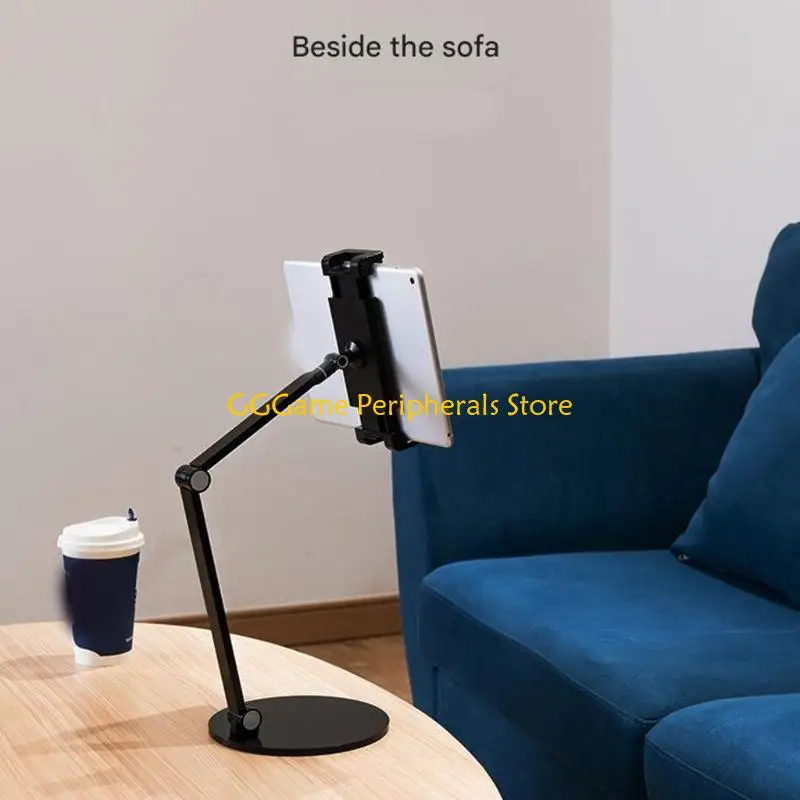 

U55B Металлический держатель для планшетов из АБС-пластика с нескользящей подушкой для просмотра фильмов