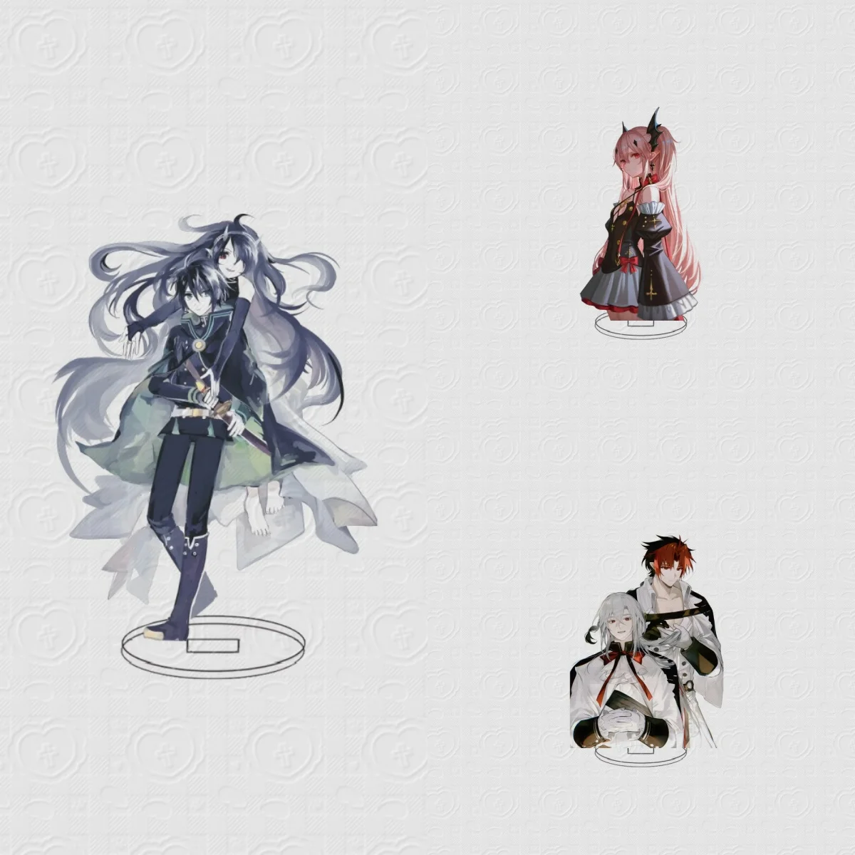 

15CM Charm Anime Seraph of the End Acrylic Stand Model Cosplay Characters Ornament Accessories Goods Collection Christmas Gifts