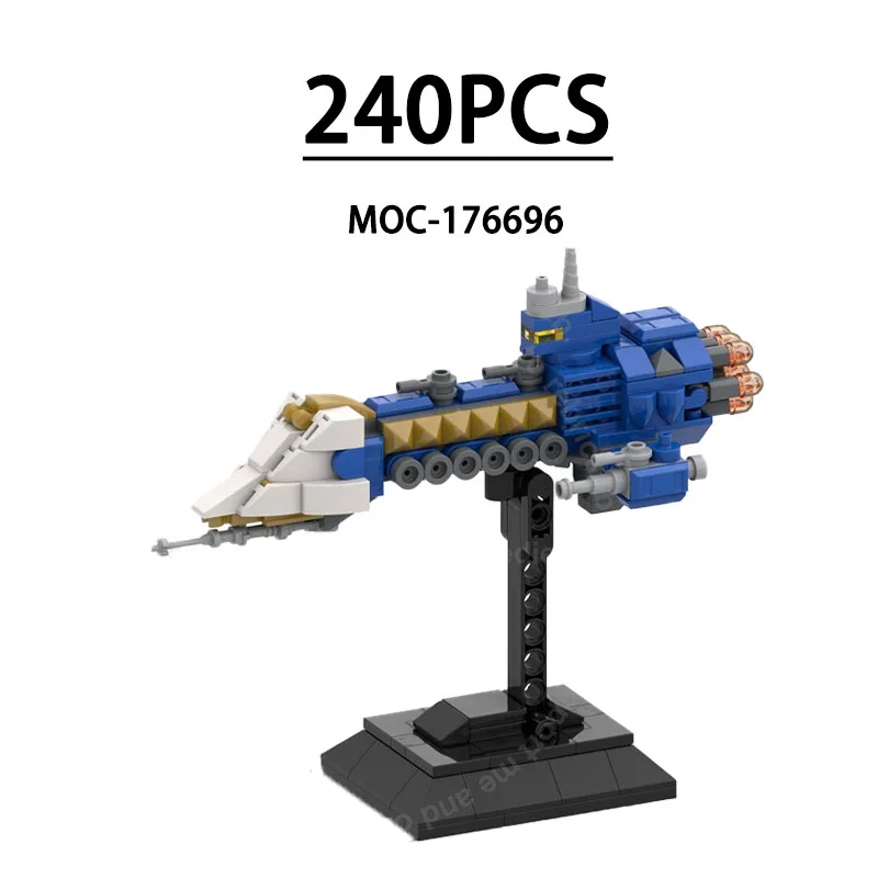 

Строительный блок MOC- 176696 40k легкий круизер грузовик разведывательная лодка 240 шт. головоломка детский подарок на день рождения рождественские игрушки