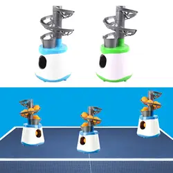 Auto Table Tennis Robot Pingpong Ball Pitching Machine Launcher Training