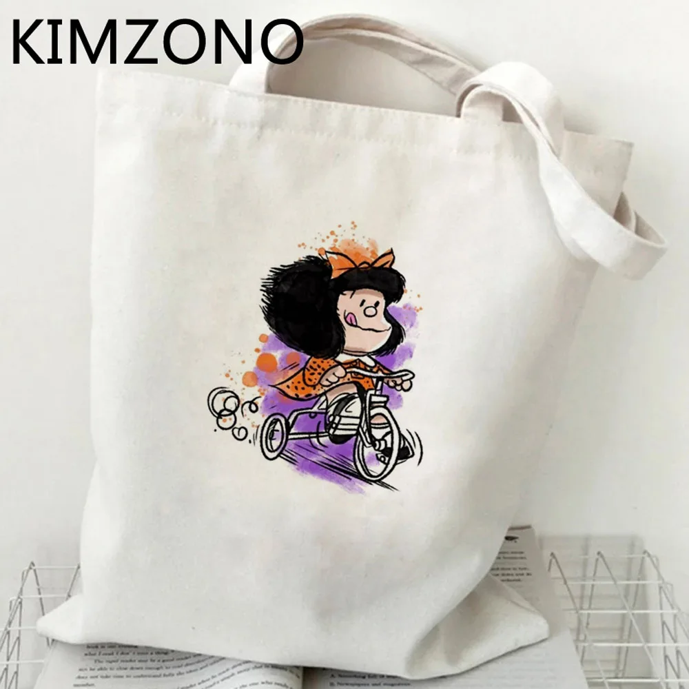 Mafalda shopping bag shopping reusable recycle bag tote bag ecobag bolsa compra bolsas reutilizables sacolas