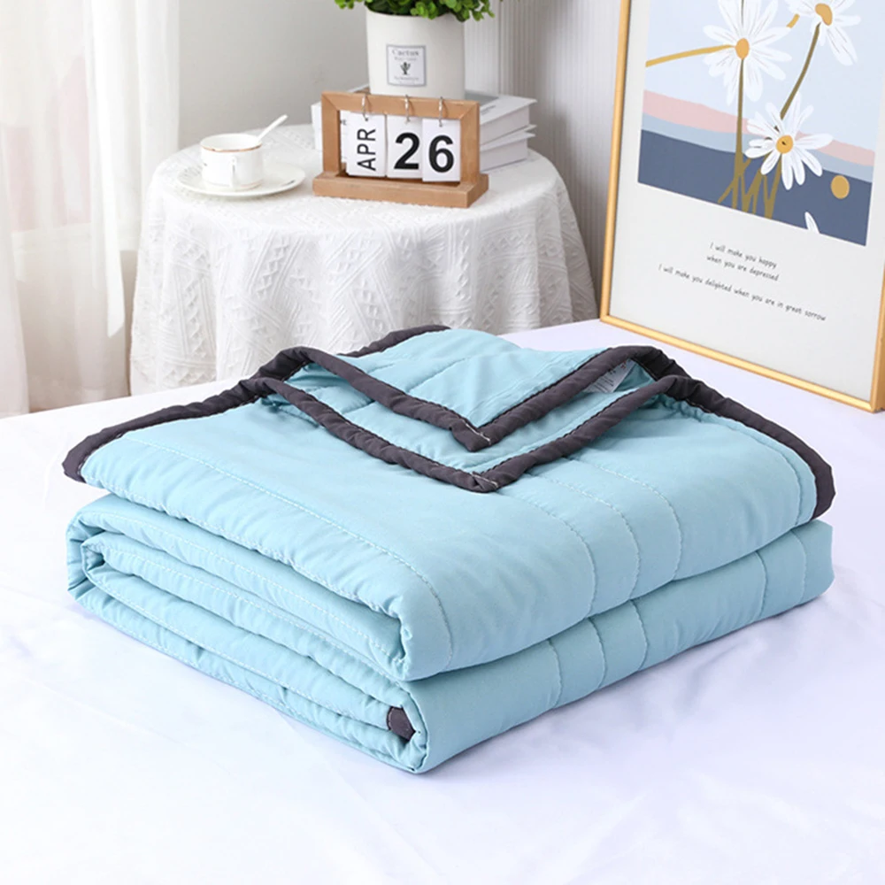 

Cooling Quilt For All Season Foldable Super Comfort Blankets For Night Sweats