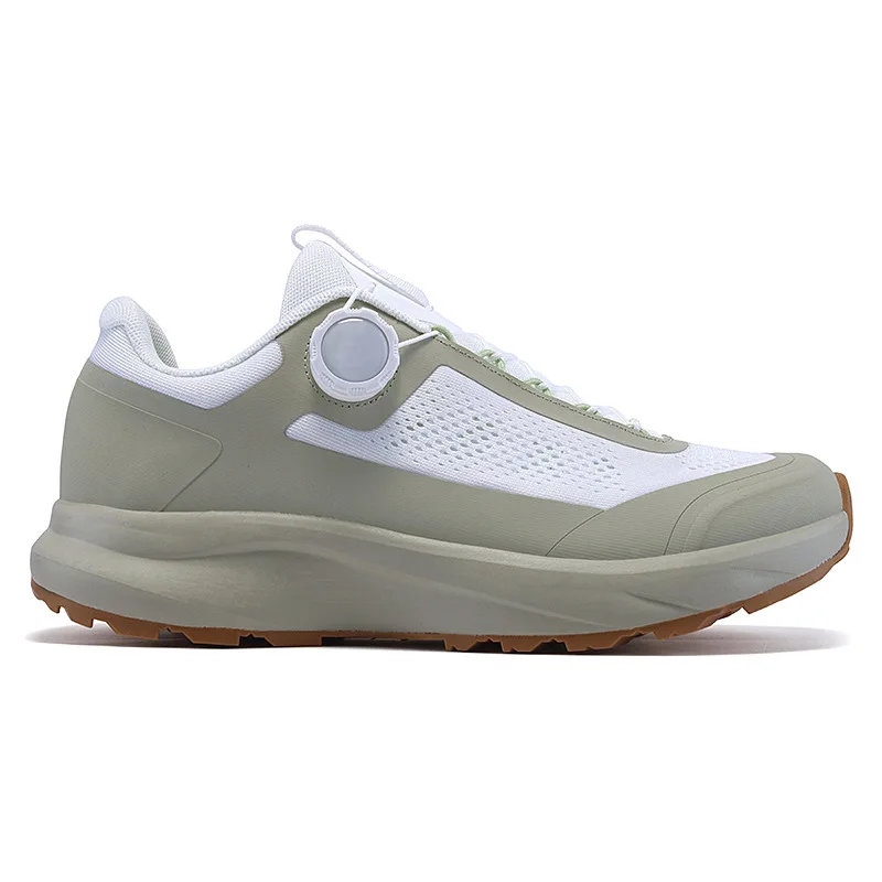 Trendy Running Shoes Men Rotary Button Loafers Hiking Jogging Breathable Mesh Sneaker Outdoor Walking Light Summer Travel 2026