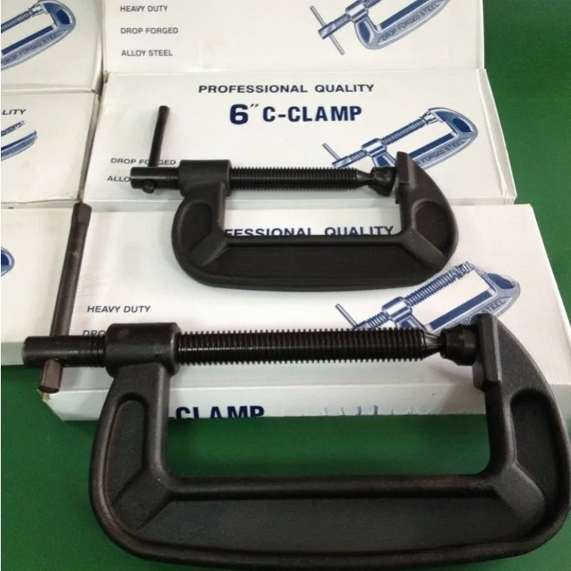 C-type clip woodworking clip 10 inch 12 inch pull order explosion-proof ratchet