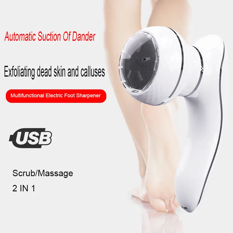 

Rechargeable Foot File Callus Remover Hard Skin Remover Pedicure Remove Dead Skin Feet Clean Care Machine Foot Care Tool