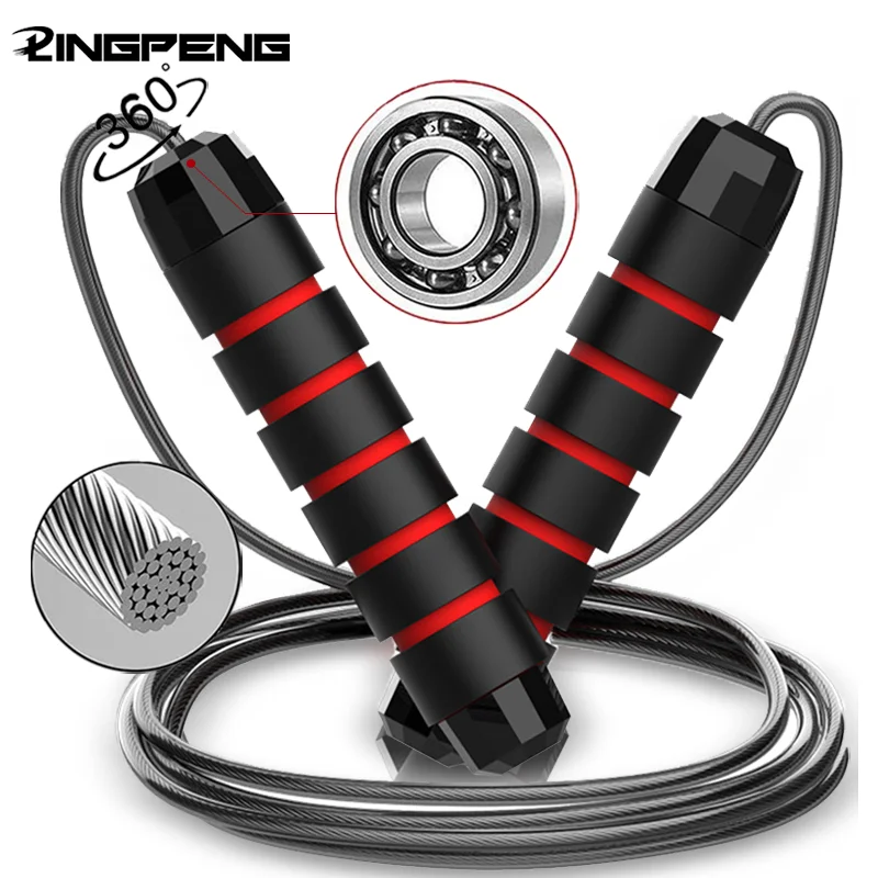 Get Fit with Our Adjustable Speed Wire Jump Rope – Only .76!
