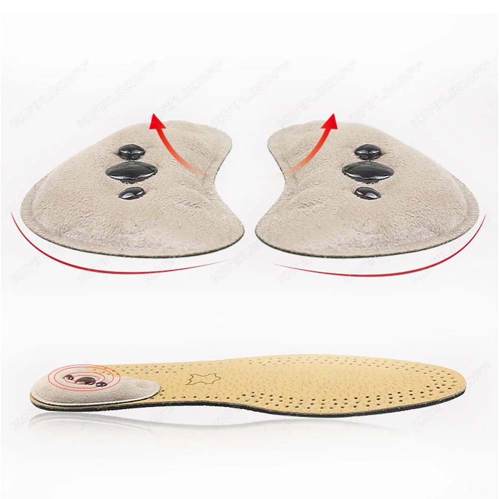 1 Pair Orthopedic Insoles for Feet O/X Leg Type Valgus Varus Correction Gel Shoes Insole Magnet Massage Foot Care Pads