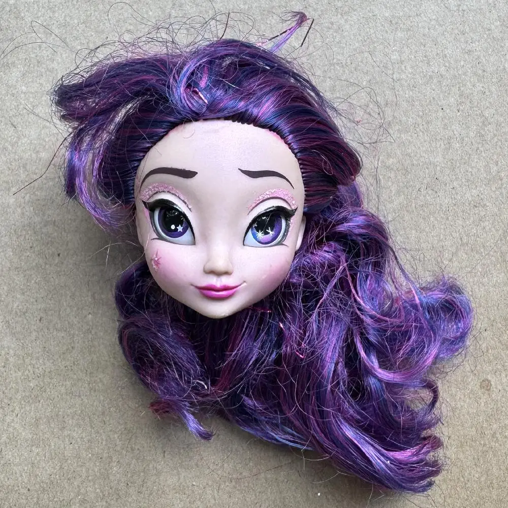 1/6 Princess Doll Heads Solid Girls Head For 30cm Body Kids DIY Toys Birthday Gifts view 3