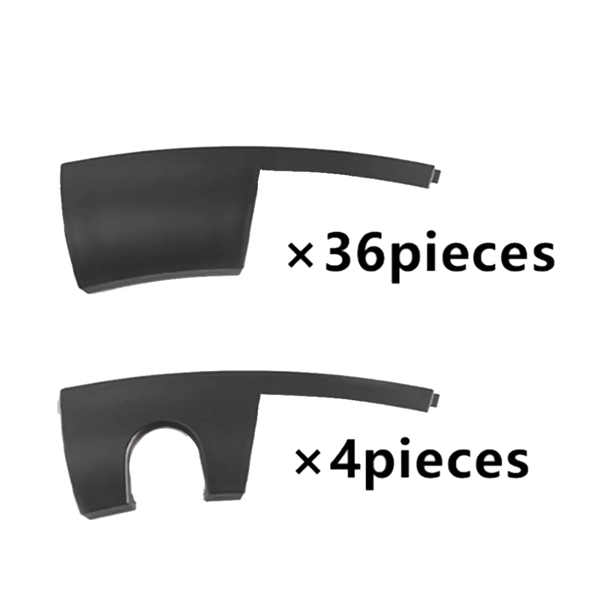 

M53K_40Pcs for Tesla Model Y 20-23 Hub Cap Rim Patch 20 Inch Wheel, Black