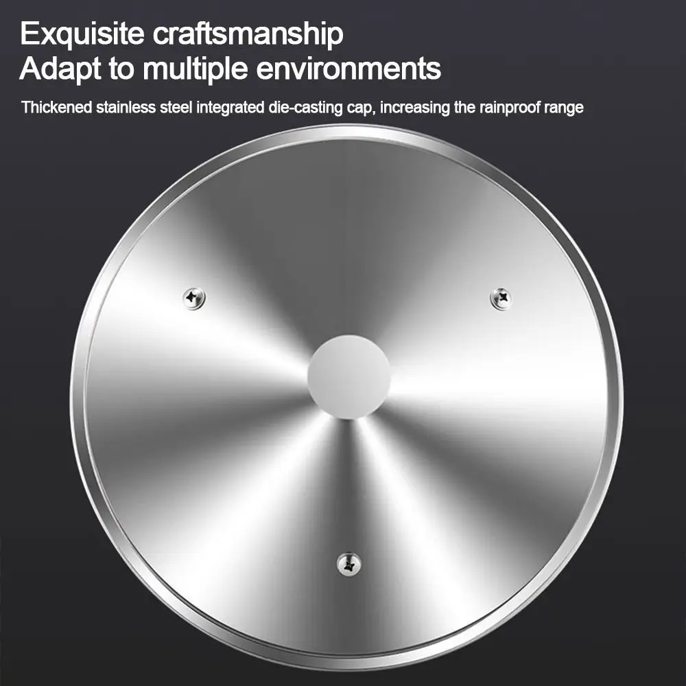 75–160 mm belüftete Regenkappe, Edelstahl, Außenwand, Luftauslass, Herd, Rohrschutz, Abdeckung, Kamin, Ablufthaube, Kamine