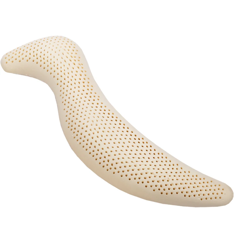 Tajska poduszka z naturalnego lateksu hipokampu typu S, dorośli mężczyźni i kobiety dzieci szczypią nogi, kobiety w ciąży śpią bokiem