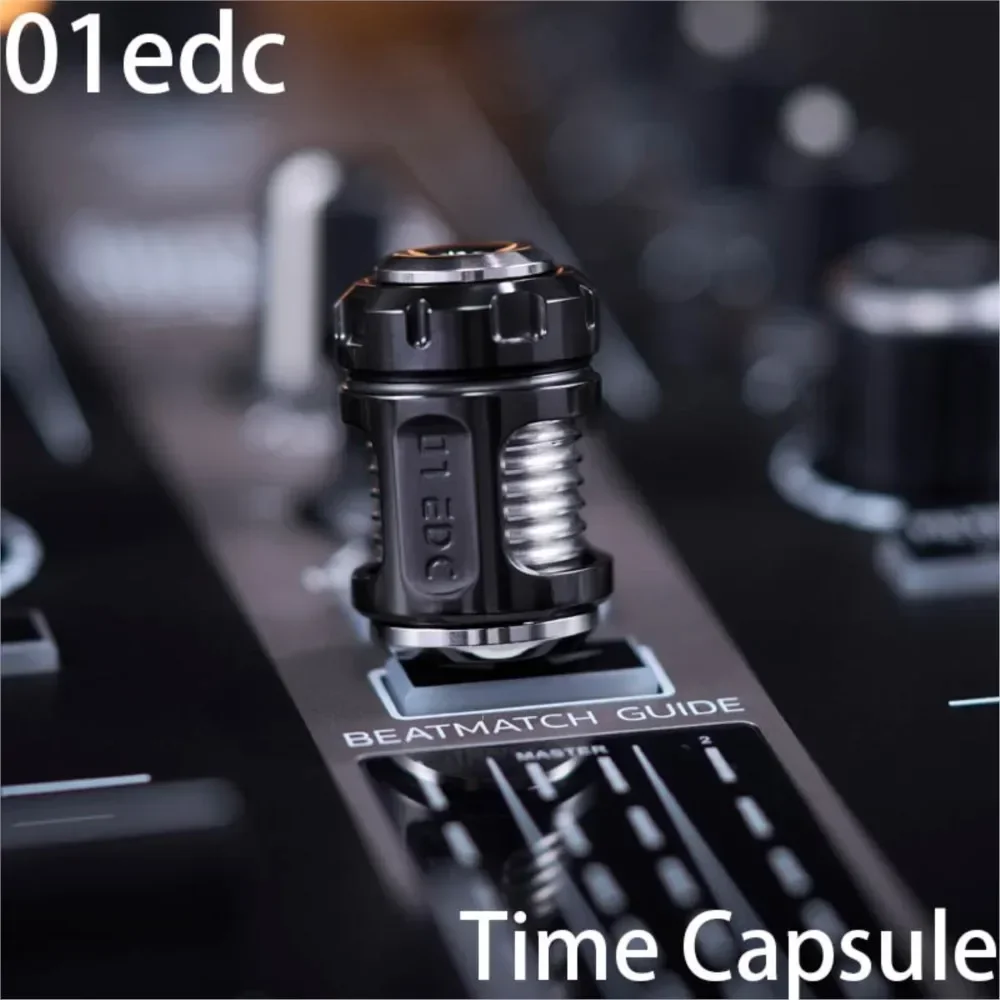 

01edc Time Capsule Beads Haptic Fidget Metal Fidget Toy Hand Fidget