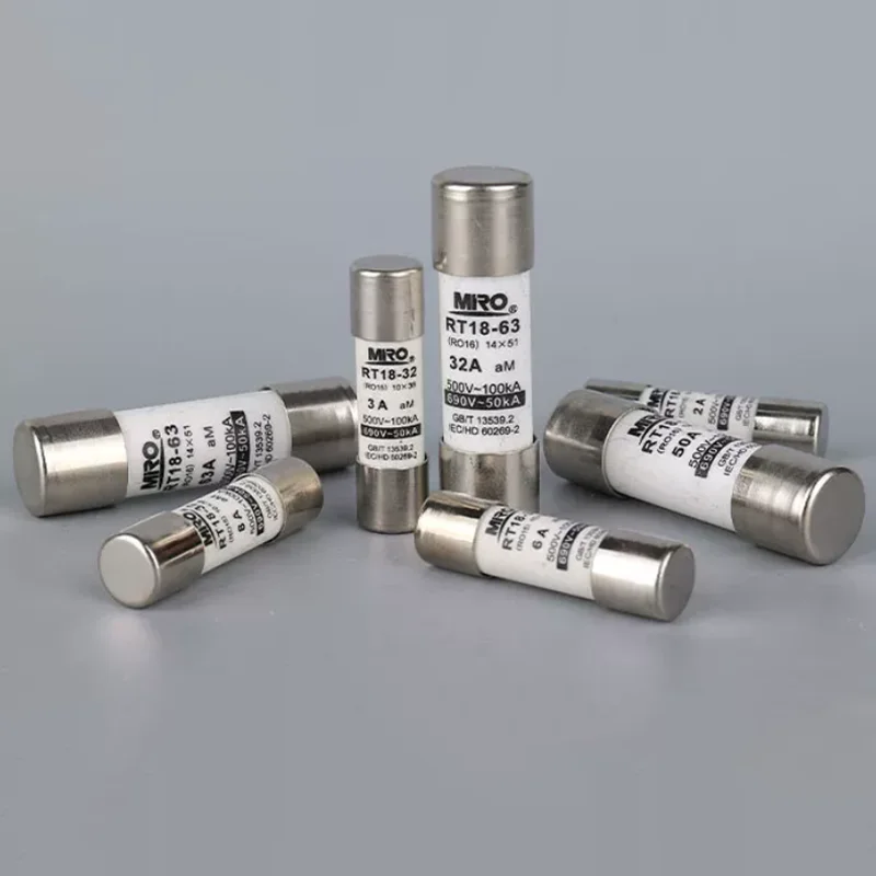 20PCS MRO RO15 AM R015 Electrical Fuses RT18-32X Fuses - 10x38mm 500V 690V 0.5A~32A