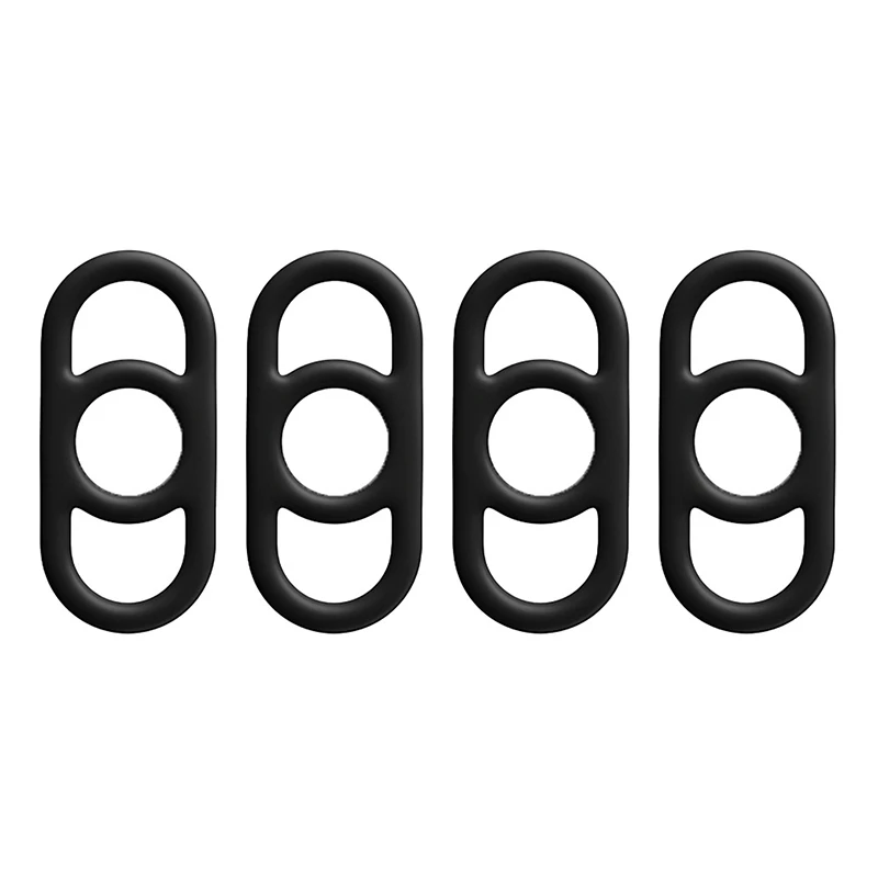 3 Holes Penis Lock Ring Sex Toys For Men Cock Rings Delay Ejaculation Dick Enlargement Silicone Male Strengthen Erotic Products