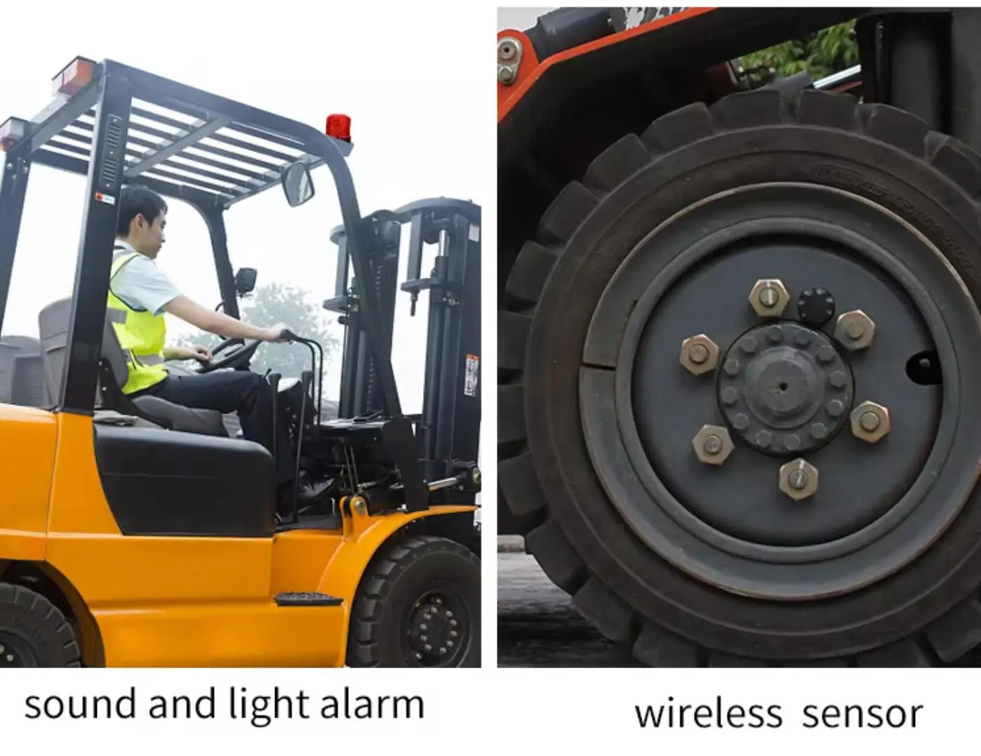 Picture 5: Forklift Overspeed Alarm System-Safe Driving Speed Limiting Control Alarm for Material Handling Equipment