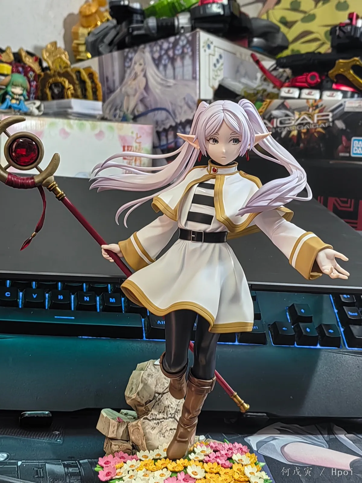 Frieren: Beyond Journey's End Frieren Actionfigur Kotobukiya Anime Figur PVC Statue Sammlerstück Modell Dekor Puppe Spielzeug Geschenk – Detail 15