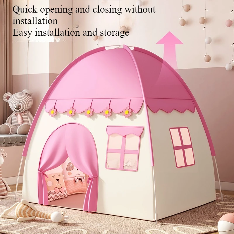 Tenda infantil interna, casa pequena, menina, menino, bebê, cabine de brinquedo, quarto de princesa, base secreta