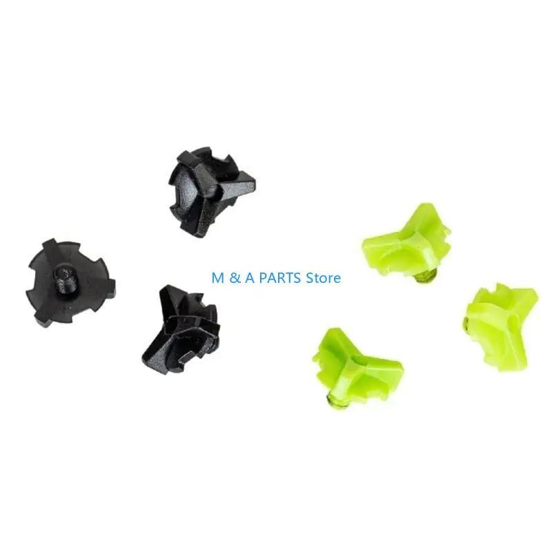 

U1JF 3Pcs Motorcycle Accessories For Vehicles Motorbike Plastic Helmet Visor Screws