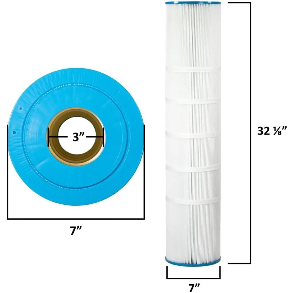 Rx Clear HydroMatic PRC90 Pool Filter Cartridge 2015 Model Replacement Filter High Dirt Trapping High Impact End Caps Swimming