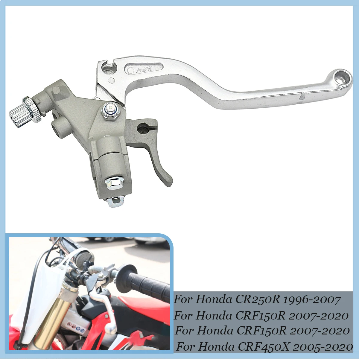 

Motorcycle Accessories Clutch Lever Handle For HONDA CRF250R CRF450R CRF250X CRF450X CR125R CR250R CRF 250R 450R 2004-2020