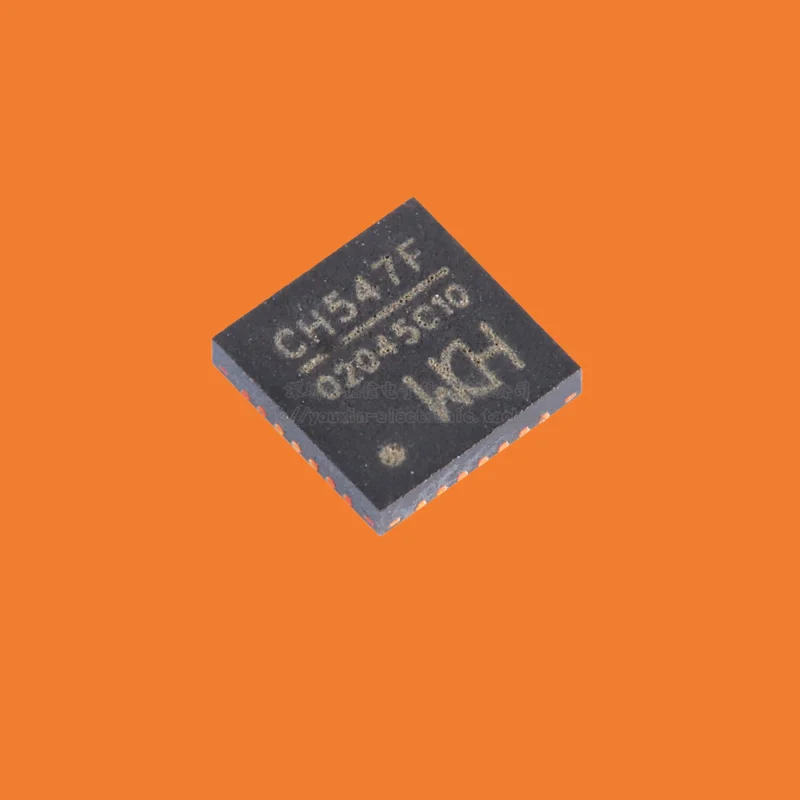 10pcs/Original genuine CH547F QFN-28 8-bit enhanced USB microcontroller chip