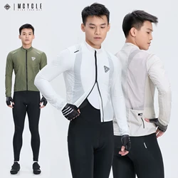 Mcycle Super Lightweight Windproof Cycling Jacket Soft Shell Bike Jacket Full Sleeves Windbreaker for Sport Cycling Trench coat