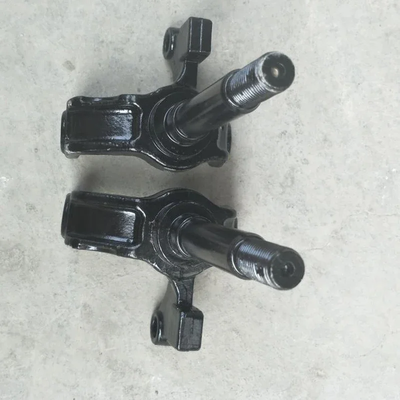 2pcs Atv Parts 17mm 200-250cc turning big dinosaur atv steering knuckle toutle for Drum brake only