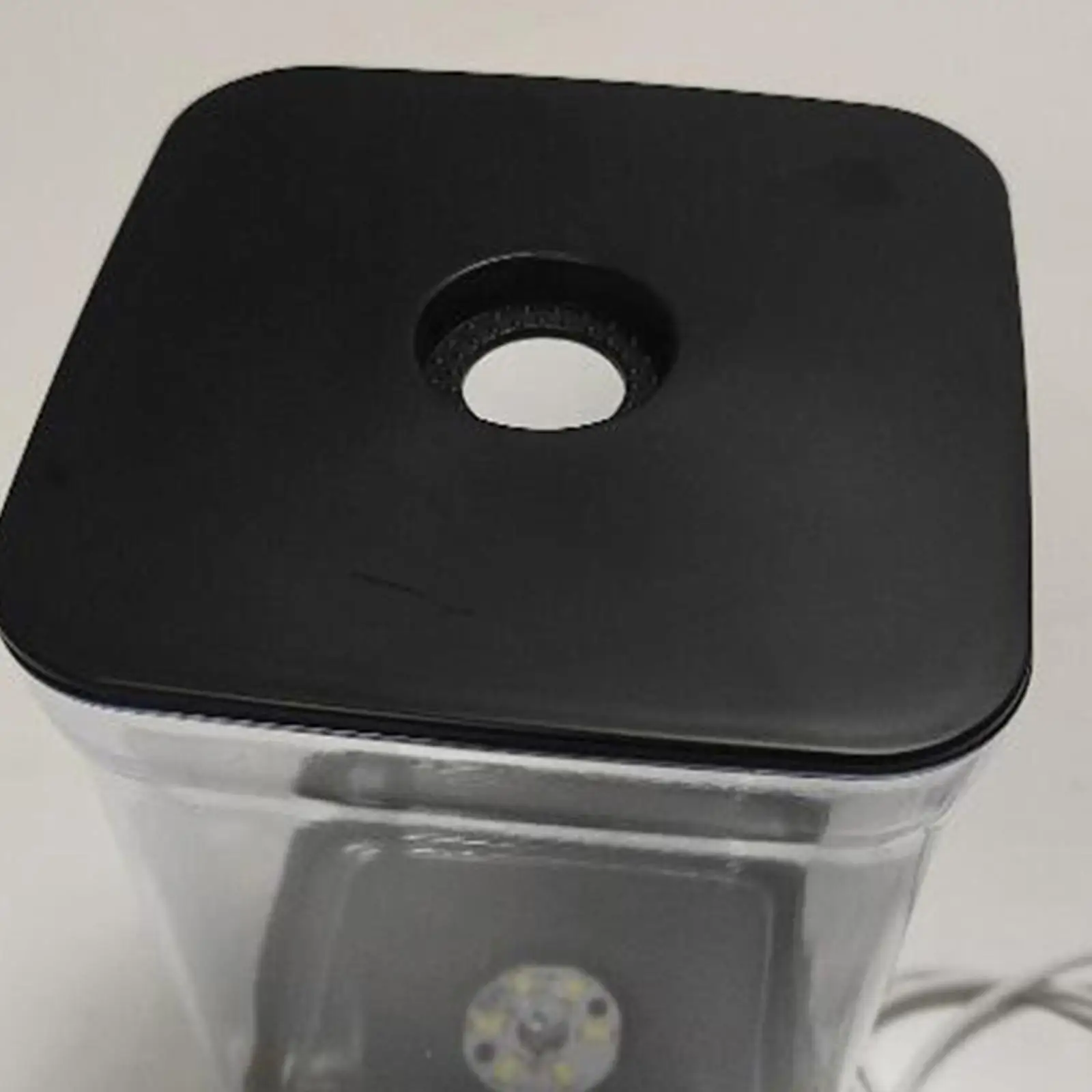 Betta Fish Tank Transparent Small Desktop Aquarium for Home Living Room Frog