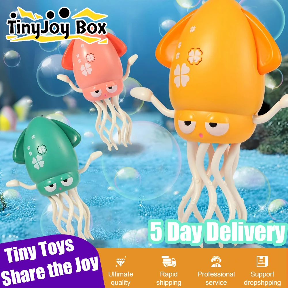 

Dancing Squid Electric Auto-Avoid with Lights Music Crawling Electronics Twist Octopus Stress Relief Child Toy for Kids Gifts