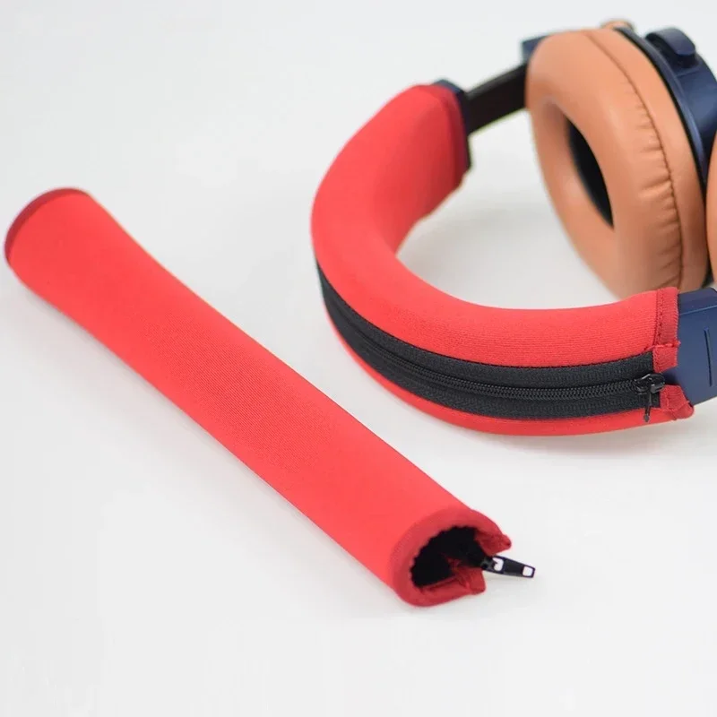 

Zipper Headphone Protector Sleeve Cushion Pad Headband for Audio Technica ATH-M50X ATH-M30X ATH-M40X Gaming Headset