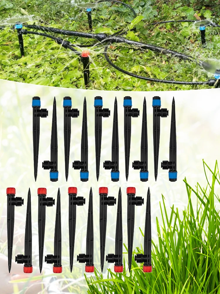 

200FT Greenhouse Micro Drip Irrigation Kit with 1/2 Inch Hose 1/4 Inch Distribution Tubing for Greenhouse Yard Lawn Plant