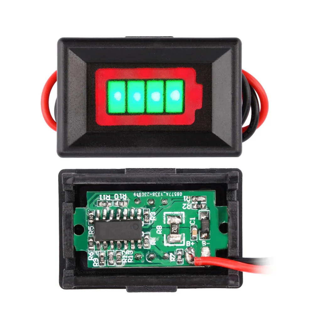 1S/2S/3S/4S Single 3.7V Lithium Battery Capacity Indicator Module 4.2V Display Electric Vehicle Battery Power Tester Li-ion