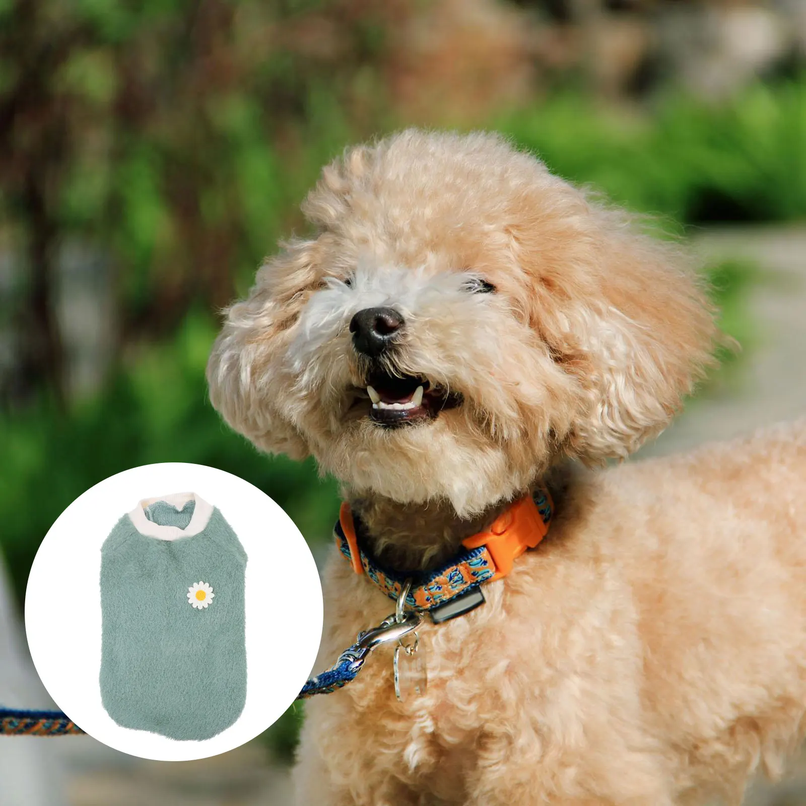 

Pet Clothing Dog Decorative Clothes High quality Polyester Warm Winter Apparel Lightweight Comfortable Design Suitable Small