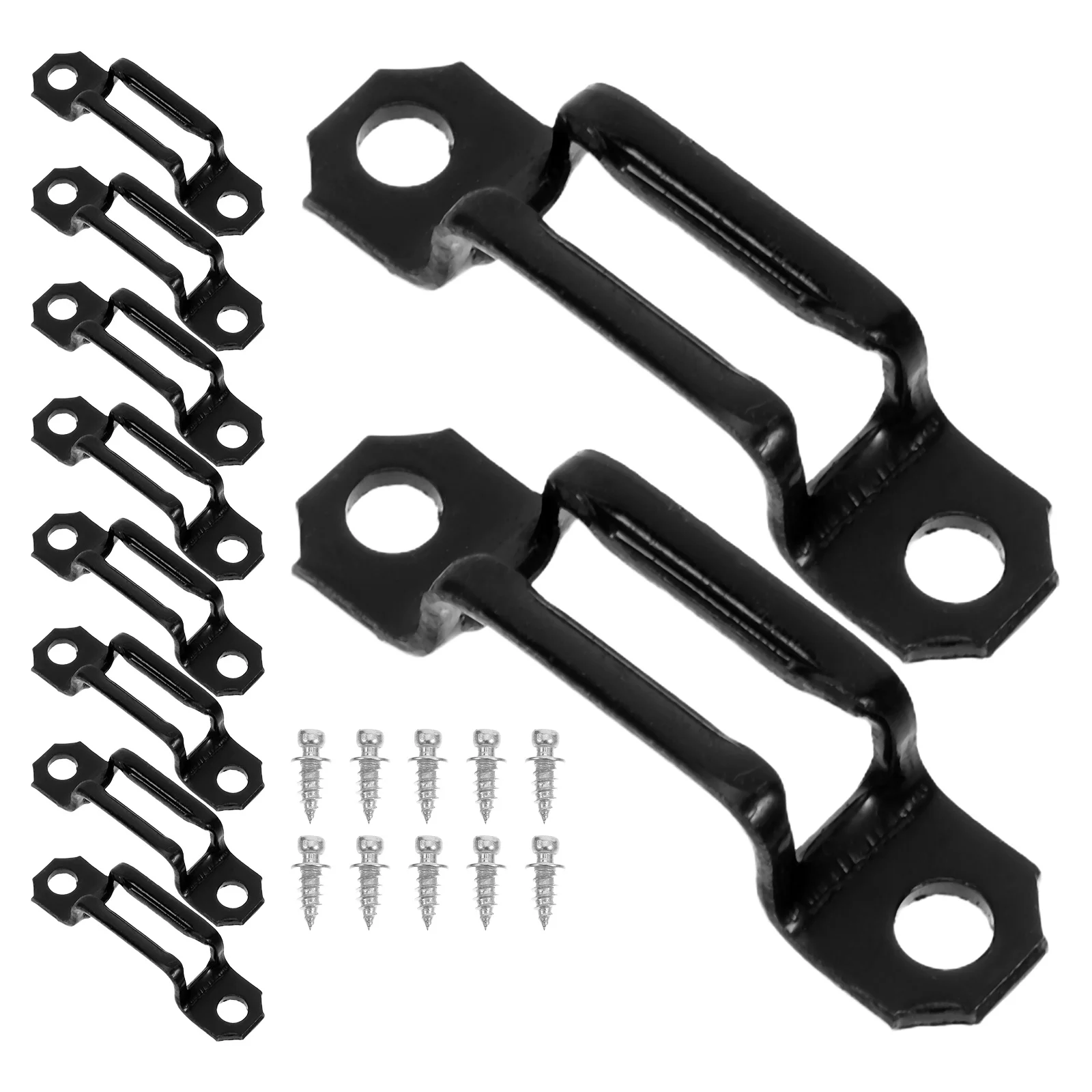 

100Pcs Invisible Furniture Connectors Hidden Fastener for Bookshelf Cabinet Wardrobe Floating Shelf Hardware Accessories