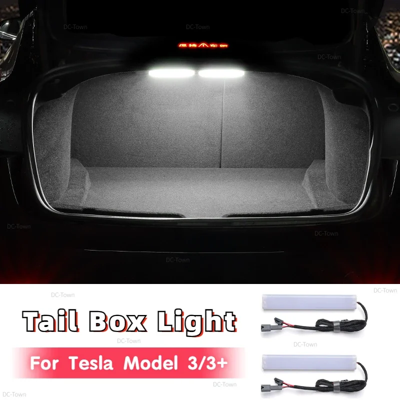 Illuminazione del bagagliaio dell\'auto per Tesla Model 3/3 + Highland fanale posteriore luci a LED luci d\'atmosfera illuminanti accessori per auto