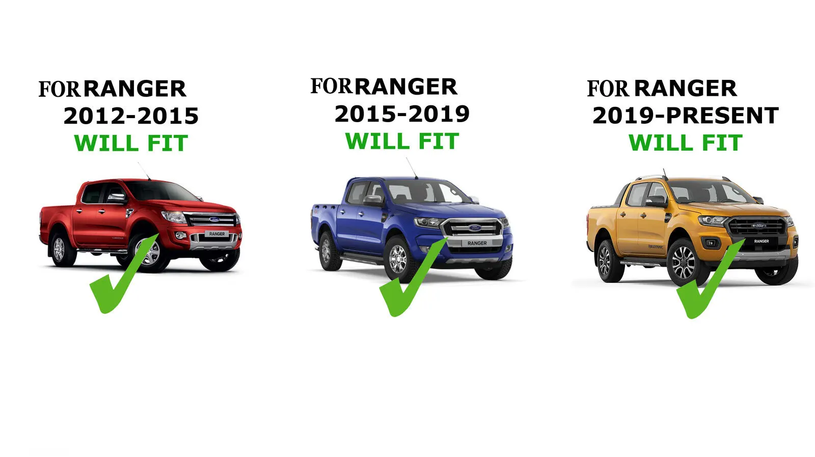 Spiegel abdeckung ohne LED mattschwarz für Ford Ranger 2013-2017 Wildtrak Limited Pickup Doppelkabine Zubehör – Detail 14