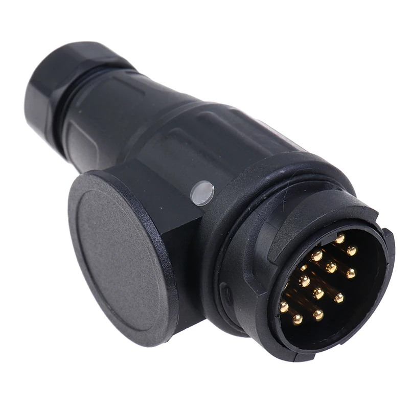 13 pole electrical connector 12V 13 pin trailer plug waterproof trailer