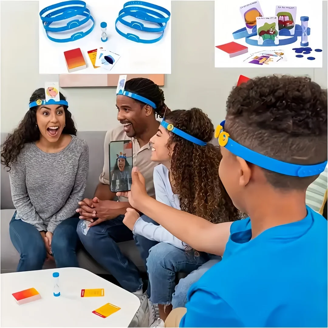 Guess Who I Am Game, Family Party Fun Card Board Game, Parent-Child Interactive Educational Toy Gift - view 3